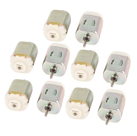 sourcing map 10 pcs DC3-6V 13000RPM hohe Speed Vibration Mikro Motor für DIY Spielzeug Robot DE de