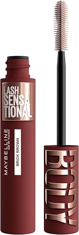 Maybelline Lash Sensational Body Mascara Brick Shade 24H Lift Volumizing