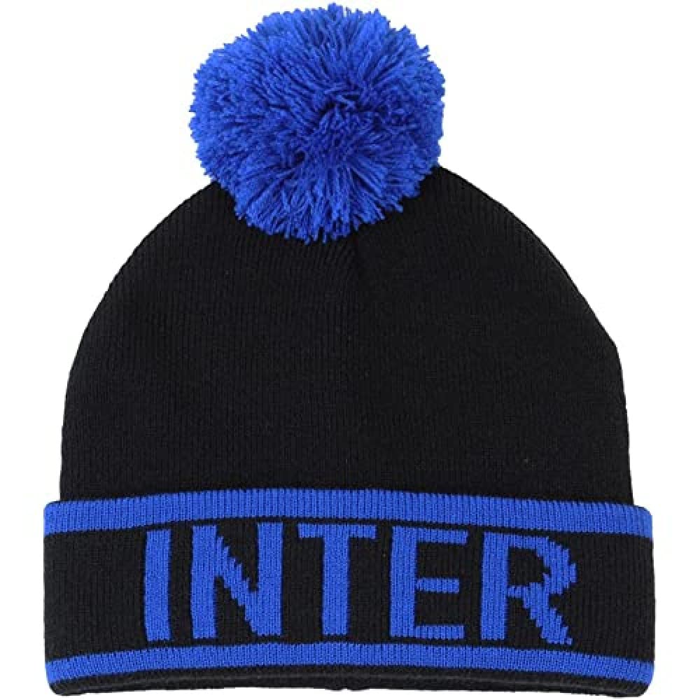 Inter , Unisex Adult Hat, Black, Free Size (S-XL)