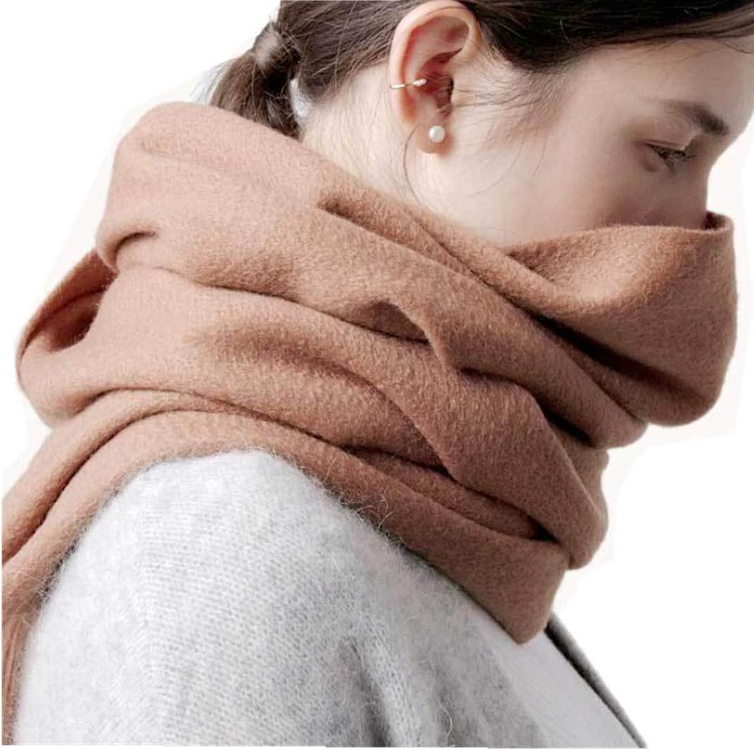 Women's 100 Virgin Wool Cashmere Scarf Long Pure Wool Plaid shawl and