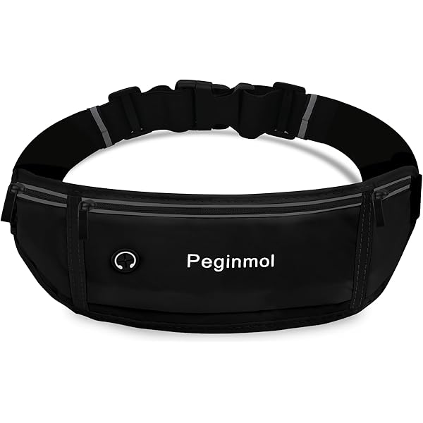 AllyDrew Neoprene Running Belt – Adjustable Waterproof Waist Pack For Running, Hiking & Travel - View #9