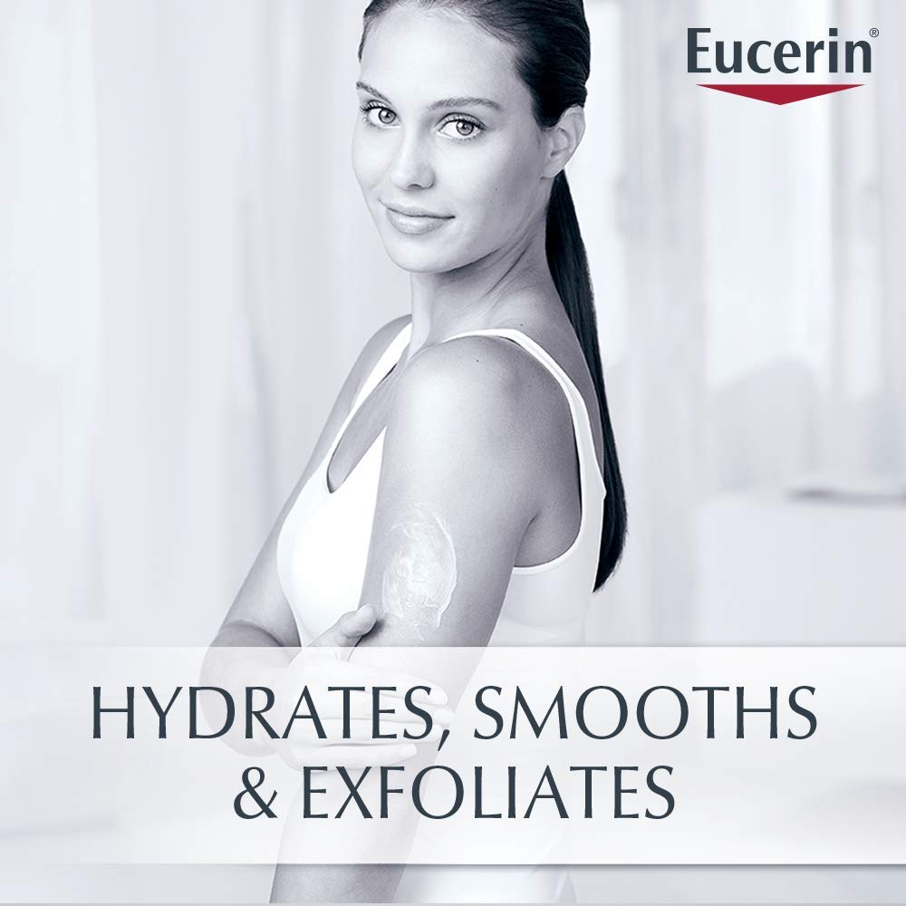 Eucerin Roughness Relief Cream - Smooth Rough and Bumpy Skin - 16 oz. Jar : Beauty