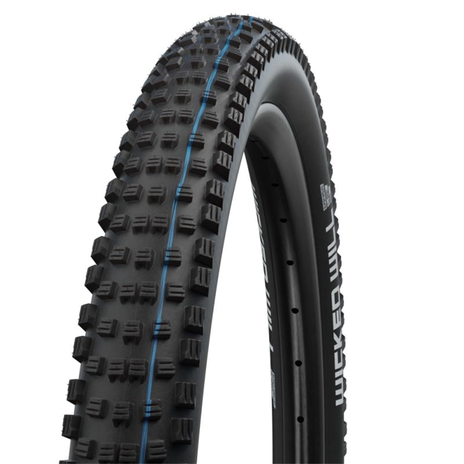 Schwalbe Unisex - Adult Tyres 27.5 x 2.4 Wicked Will TL-Easy Addix Snake Skin Foldable Black
