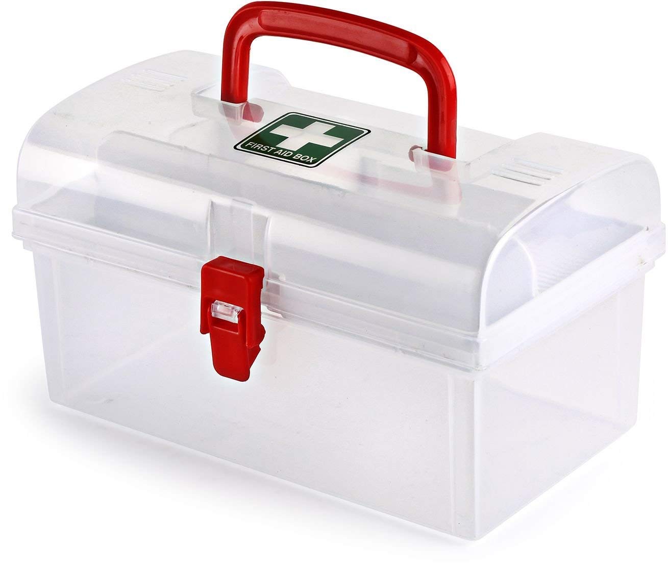 Fixoria Emergency Medicine Storage Box Organizer, First Aid Box