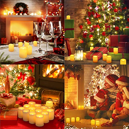 Kohree Flameless Candles LED Battery Candles with Timer Remote Control