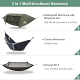 Night Cat Night Cat Hammock Tent with Mosquito Net Rainfly 1 Person view 3