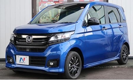 Amazon 中古車 頭金10 000円 支払総額1 594 800円 H29年式 ｎ ｗｇｎカスタム ｇ特別仕様車ｓｓ２トーンカラースタイルパッケージ 走行距離 1900km カラー ブリリアントスポーティブルー メタリック ブラック 車検 平成32年7月 410 ｃｔｂａ アイドリング