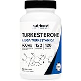 Nutricost Turkesterone Dietary Supplement 600mg, 120 Capsules | Vegetarian, Vegan, GMO-Free &amp; Gluten Free