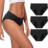 ALLBASE No-side-leaks Leakproof 2.0 Heavy Flow Period Underwear for Women