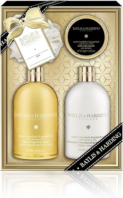 Baylis & Harding Sweet Mandarin & Grapefruit Indulgence Gift Set Bath Wash