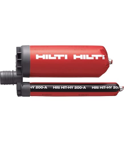 Hilti Injectable Mortar Epoxy Hybrid HY 200-A - 16.9 Oz Cartridge 