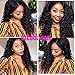 RECOOL 10A Brazilian Virgin Hair Loose Deep Wave Bundles with Frontal Wet and Wavy Human Hair Extensions Ear to Ear Lace Frontal Closure and Bundles Real Good Quality Hair (18 20 22+16)