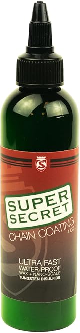 SILCA Super Secret Bike Chain Lube 4 oz Wax Liquid Friction Reduction