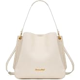 Montana West Medium Hobo Bag for Women, Shoulder Purse with 3 Compartments | Medium Hobo Purse With 3 Compartments, Center Zip Divider, Back Pocket, Shoulder Strap And Detachable Crossbody Strap