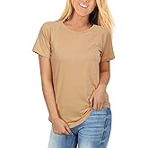 STYLEWORD Women's Long/Short Sleeve Leopard Print Color Block Tunic Tops Casual Raglan Shirt