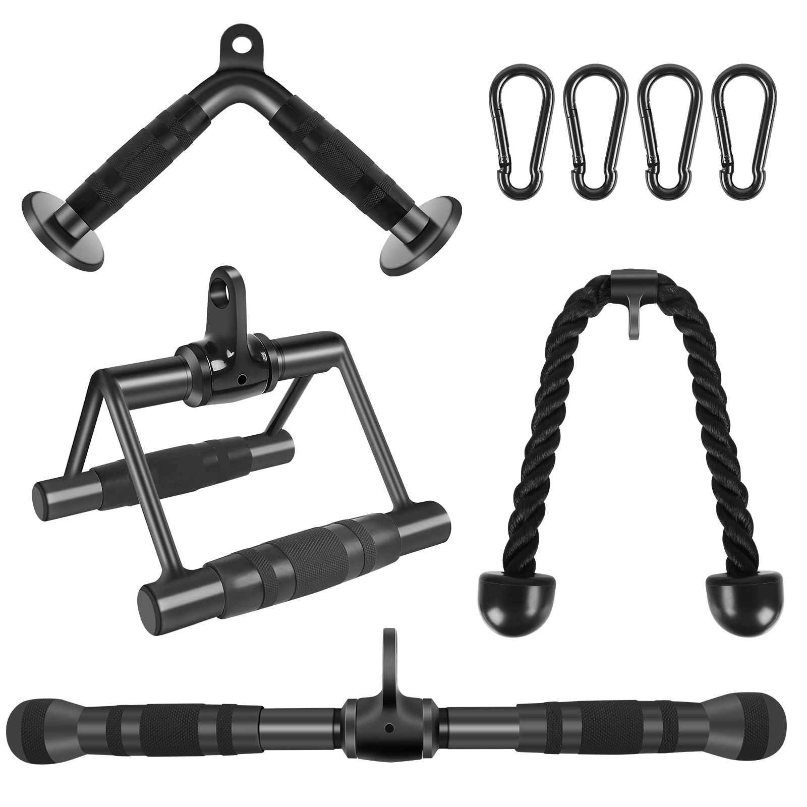 Triceps Exercise Rack Attachment Mua LAT Pulldown Bar Attachments, Cable Machine Accessories for Home ...