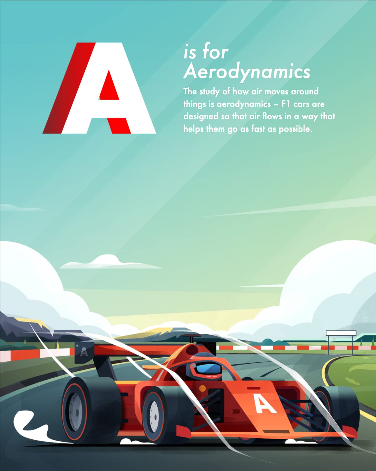 ABCs of Racing My First Guide to Formula 1 Racing - Learn Racing Terms with Alphabet Book for kids and Young F1 Fans