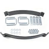 MSFORSPIRT 500LB Heavy Duty Helper Spring Kit for Pickup Trucks &amp; SUVs - Towing Stabilizer to Prevent Sagging, Reduce Body Roll for Trailers, ATVs, Campers - Easy Install Upgrade for Leaf Springs