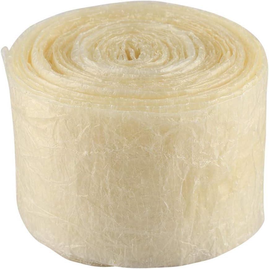 Xingny 2-layered Edible Drying Sausage Casing for Flavorous Homemade Sausages Ham 8m