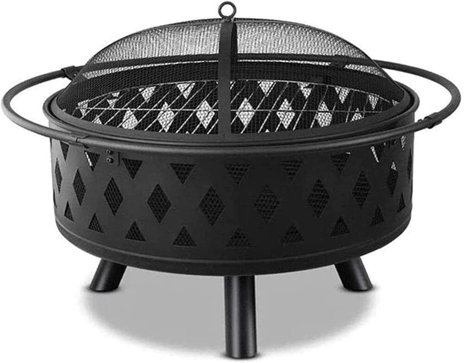 BBQ Grill Brazier Wood Burning Firepit, Firepits for Outside, Fire Pit