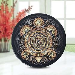 AZURAOKEY Shaman Drum, 10 Inch Frame Drum sktop