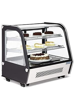 Nevera vitrina tartas vitrina mesa modelo 100L: Amazon.es: Grandes ...