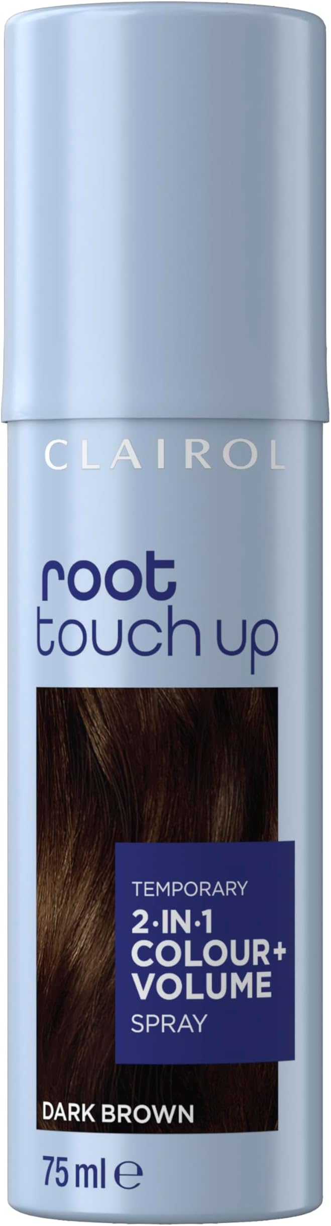 Clairol Root Touch Up Color + Volume 2 in 1 Spray Dark Medium Brown 75ml