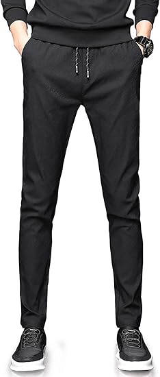 Amazon Yj Gwl メンズチノパン ストレッチパンツ メンズスキニーパンツ 春秋 大きいサイズ ロングパンツ メンズパンツ ボトムス 細身 スリム ロングパンツ 通販