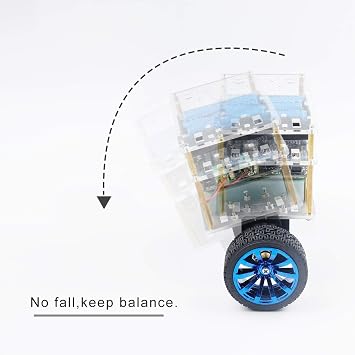 Balancing Car Tires, Amazon Com Yahboom Balance Robot Car Compatible With Arduino Electronics Programmable Kit Education Robotics For Kids And Adult Support C Language Uno R3, Balancing Car Tires