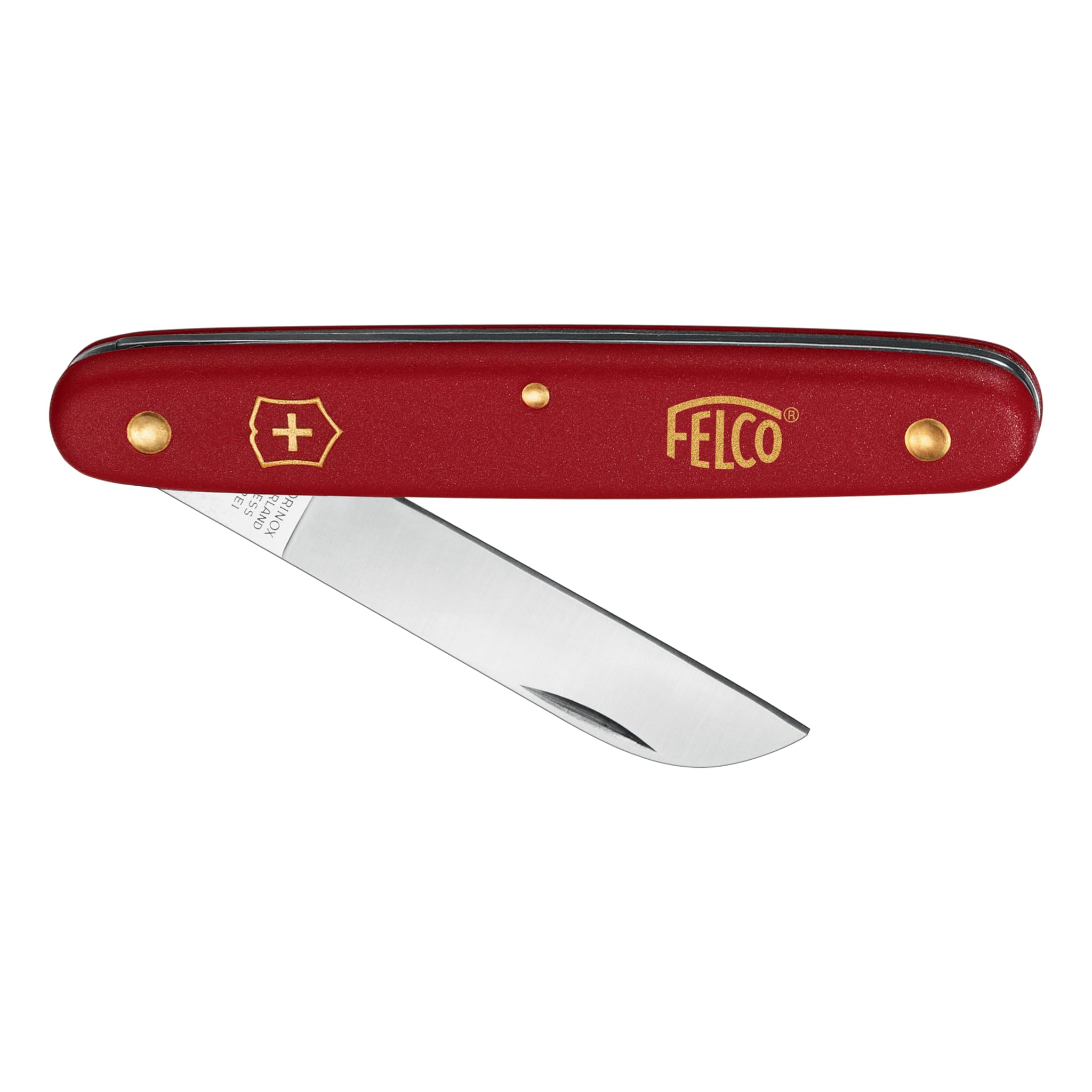 FELCO Curved Grafting Knife Knife Model 39060 57mm Stainless Blade Nurseries Gardening Grafting Forestry Planting Olive Grove Vine Yard Made in Switzerland