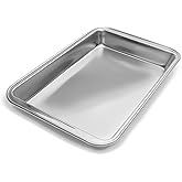 Fox Run Stainless Steel Baking Pan, 11-Inch x 7-Inch Baking Surface