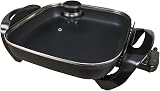 Quest Professional Multi-Function Electric Cooker 1500W 30x30cm Pan view 1