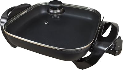 Quest Professional Multi-Function Electric Cooker 1500W 30x30cm Pan