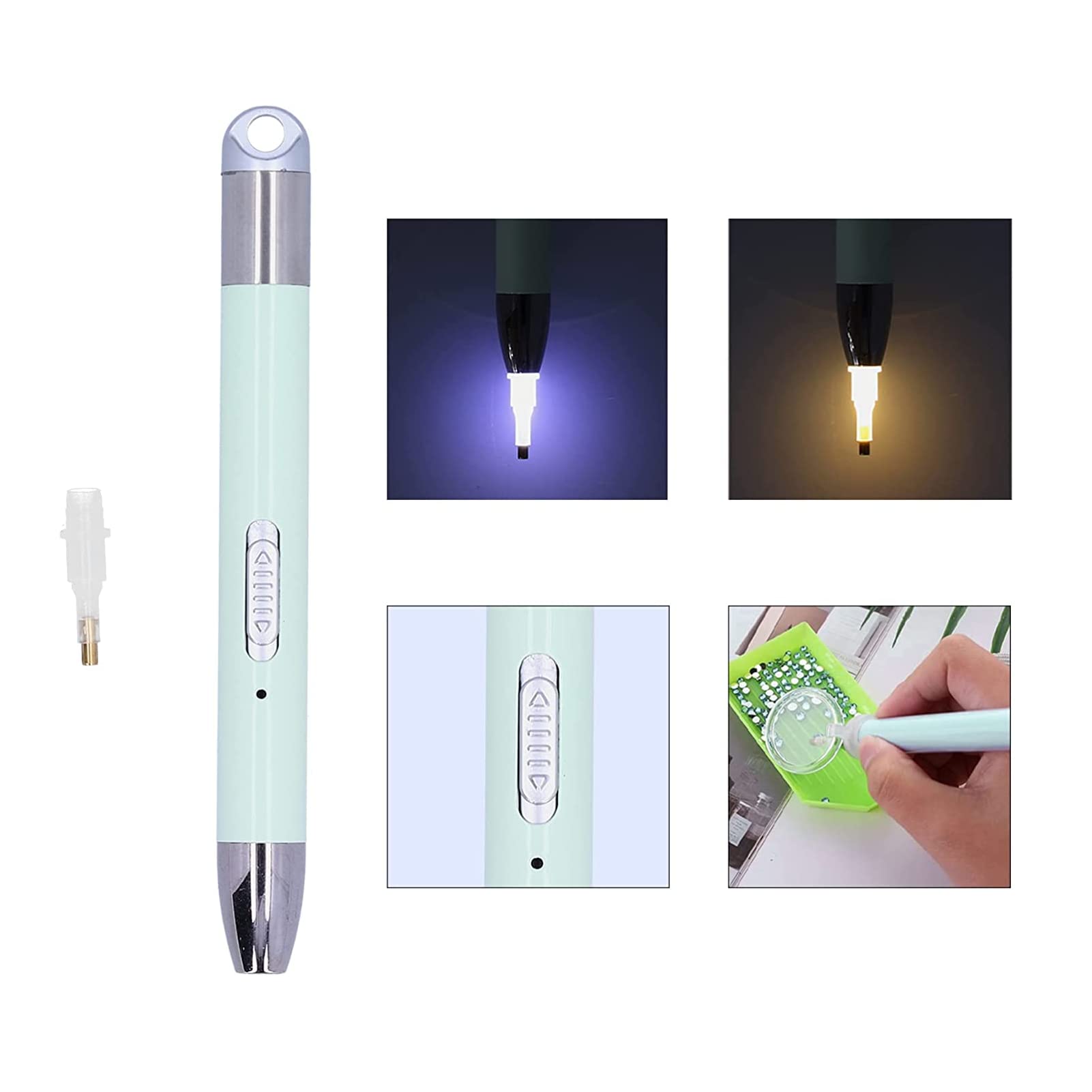 Diamond Pen, LED Kit with Light, 5D Art Tools for DIY Arts Crafts Decor