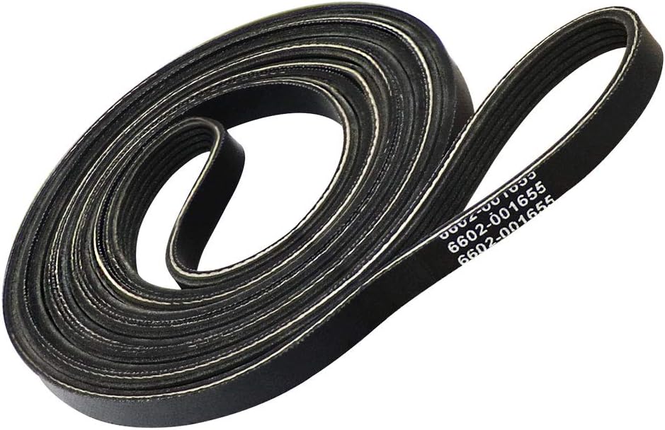 6602-001655 Dryer Drum Belt Replacement Compatible with Samsung Dryers Replaces AP4373659, 1935594, 6602-001314, PS4133825