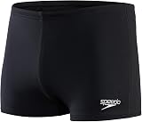 Speedo Endurance+ Aquashort Men Swimming Trunks Chlorine Resistant 38 Black