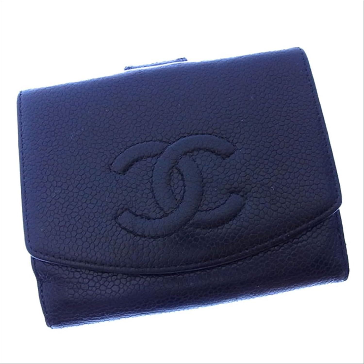 残りわずか シャネル Chanel Wホック財布 二つ折り ユニセックス ココマーク 中古 Y2445 B0772rv8sl Studioweb Com