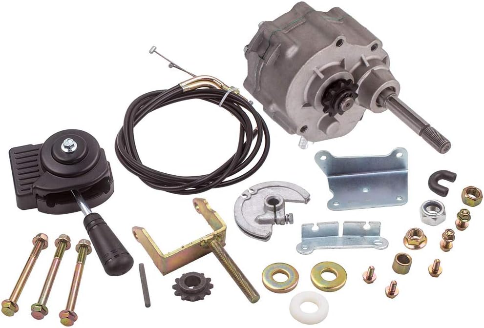 Go Kart Forward Reverse Gear box for 2HP13HP Engine 4 Stroke Gearbox