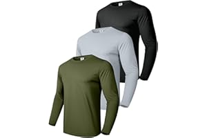 Boyzn Men's 3, 4 or 5 Pack Cotton T-Shirts, Short Sleeve Crewneck Sport Tees, Cotton Gym Workout Running Shirts for Men