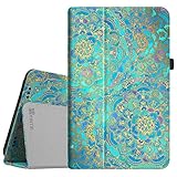 Fintie Case for NeuTab 10.1 (NeuTab NEW K1 2017 Edition) / TOPELOTEK T10D / NPOLE Tablet 10.1 NT102 / Nuvision 10.1 TM101A620M - Premium PU Leather Folio Stand Cover with Stylus Holder, Shades of Blue