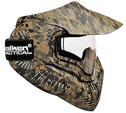 Valken Paintball MI-7 Goggle/Mask with Dual Pane