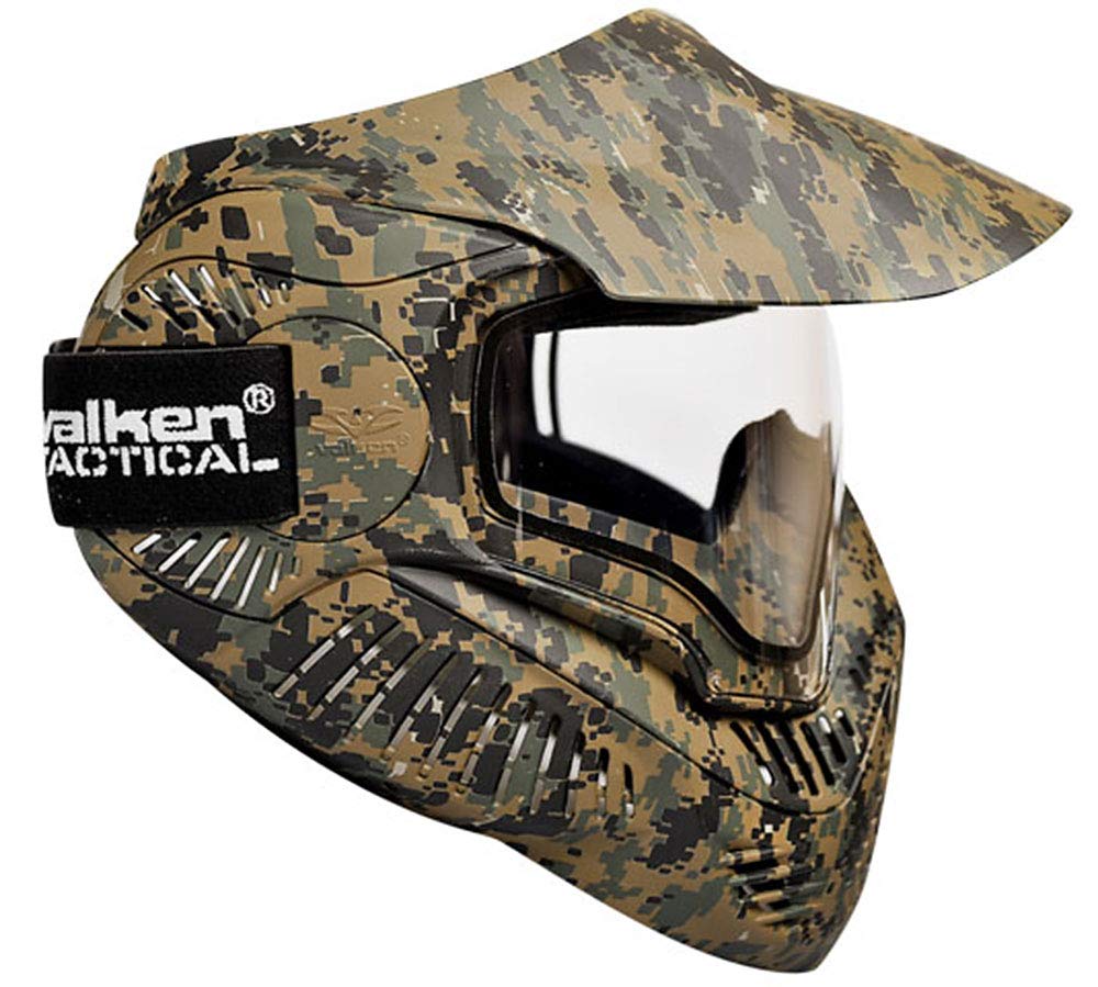 Valken Paintball MI-7 Goggle/Mask with Dual Pane