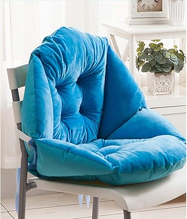 Seat Pad Soft Plush Sofa Cushion Back Support Armchair Pads Booster Cushion Thick Cotton Mat Car Seat Cushion Chair Padded Cushion Chair Seat Pads With Straps Seat Cushion For Armchair Chair Sofa