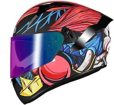 Amazon Co Jp ワンピースのモジュラーバイク用ヘルメットワンピースのバイク用ヘルメットフリップレーシングバイク用ヘルメット Ece二層クロスカントリーバイク用ヘルメット ホーム キッチン