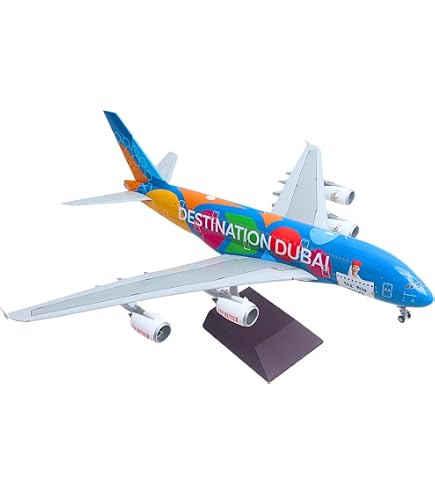 Amazon.com: Airbus A380-800 Aeronave Comercial Emirates Airlines