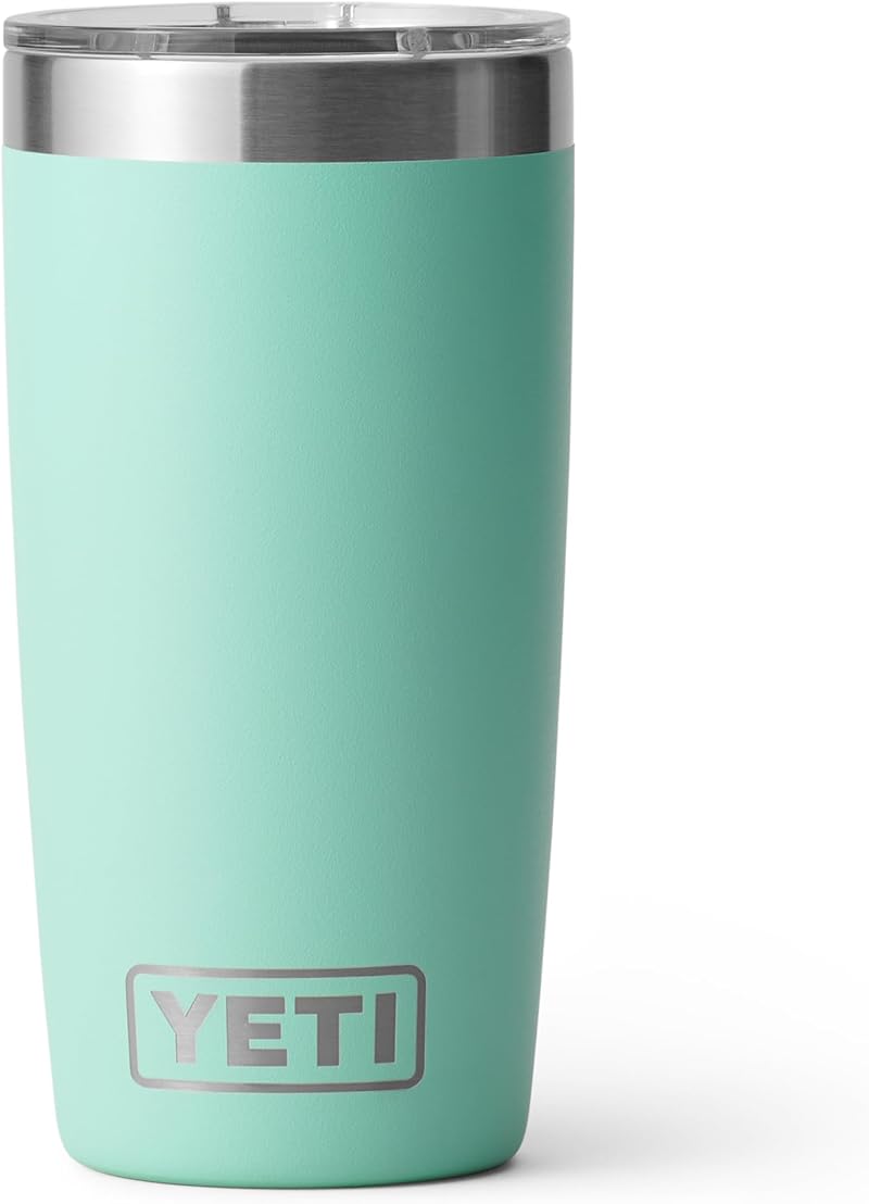 YETI Rambler 10 oz Tumbler Seafoam with MagSlider Lid Stainless Steel