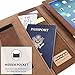 Snugg iPad 2 Case, Executive Distressed Brown Leather Smart Case Cover Apple iPad 2 Protective Flip Stand Cover with Auto Wake/Sleep