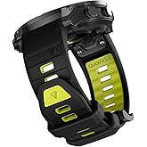 OVERSTEP Watch Bands Compatible with Fenix 8 Solar/Amoled 47mm 22mm Soft Siliocne Strap for Garmin Fenix 5/Fenix 5 Plus/Fenix 6/Fenix 6 Pro/Fenix 7 Smartwatch