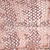 10' X 10' Desert Camo Netting with Mesh Support Grid - Lightweight Net