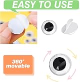 TOAOB 100pcs Self Adhesive Wiggle Googly Eyes 6mm to 35mm Craft Supplies view 3